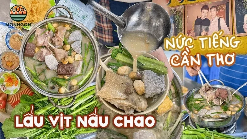 Các địa điểm ăn lẩu vịt nấu chao tại Cần Thơ