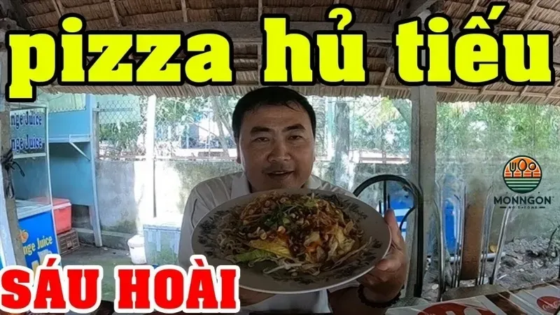 Địa chỉ thưởng thức Pizza hủ tiếu tại Cần Thơ